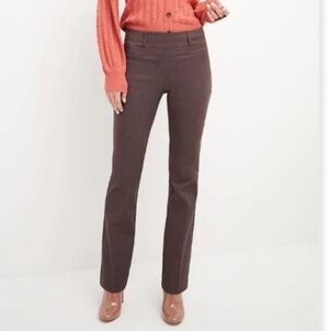 Rekucci Women's Ease Into Comfort Fit Barely Bootcut Stretch Pants 10